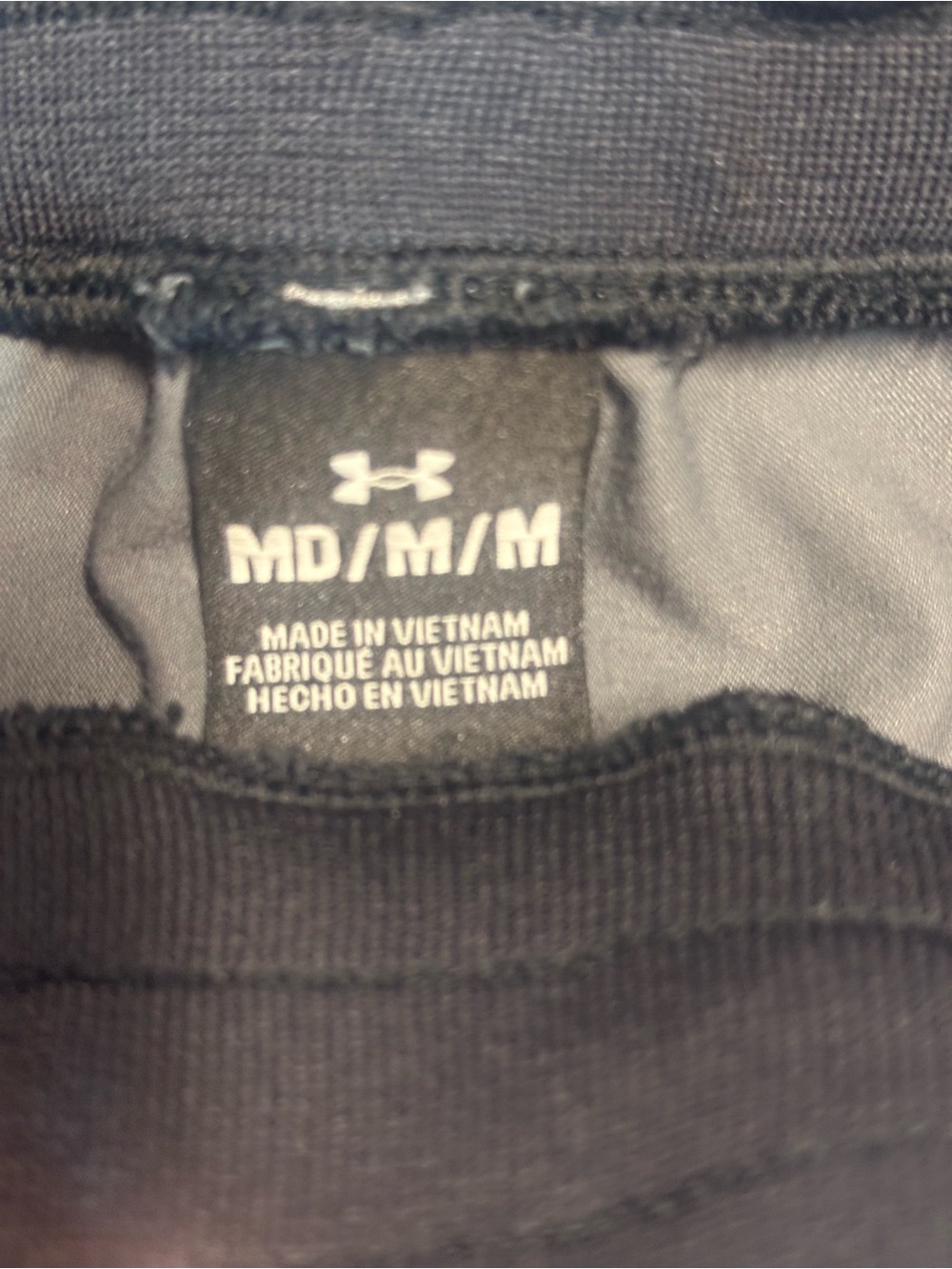 Under Armour Men's Black & Gray Camo Joggers - Picture 6 of 8